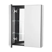 VEVOR Medicinska omarica 662x135x762 cm Ogledalo Nastavljive police Aluminijast okvir