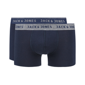 Jack & Jones 2-pack Oprijete boksarice 12138239 Modra