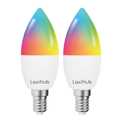 Laxihub LAE14S Wifi Bluetooth TUYA Smart LED ŽARULJA(2-pack)