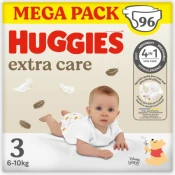 Huggies Pelene Extra Care Box, (3), 6-10kg, 96 komada
