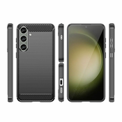 MG Carbon ovitek za Samsung Galaxy S24 Plus, črna