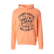 CAMP DAVID Majica nočno modra/oranžna