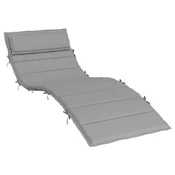 Vidaxl Blazina za ležalnik 180x60x3 cm oxford tkanina