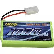 CARSON Carson Modellsport nimh akumulatorski paket za modele 9.6 V 1000 mAh vtič Tamiya, (20438322)