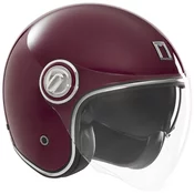 Otvorena motociklisticka kaciga NOX PREMIUM Heritage bordeaux