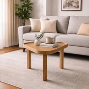 Hanah Home klub sto Leon 95, 95 cm, hrast