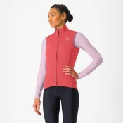 Castelli PERFETTO RoS 2 ženski telovnik, mineralno rdeč (XL)