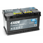 Exide Premium EA852 akumulator, 85 Ah, D+, 800 A(EN), 315 x 175 x 175 mm