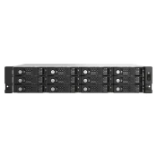 QNAP TL-R1200PES-RP - razširitvena enota JBOD SATA (12x SATA, 2x SFF-8644 1x2, 2x napajalnik), stojalo