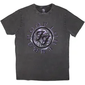 Foo Fighters Wheel Logo Shadow Charcoal Grey M Majica