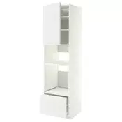 METOD / MAXIMERA Visoki element za ugradb uredaje, bijela/Voxtorp mat bijela, 60x60x220 cm