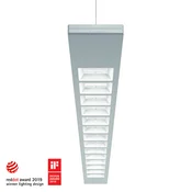 Zumtobel Claris evolution silver 4.000 K 158 cm - Študija/pisarna - srebrna, bela - Kovina
