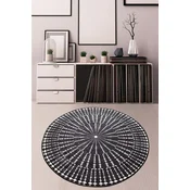 Conceptum Hypnose Tepih Buio, O140cm, Crni