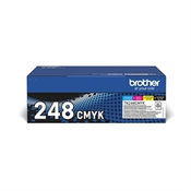 Komplet tonerjev Brother TN-248VAL (BK-C-M-Y)/HL- L3215, L3220, L3240, L8230, L8240/DCP- L3515, L3520, L3555, L3560/MFC- L3740, L3760, L8340, L8390 - bk, c, m, y