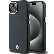Bmw BMHMP15M23PUFWK iPhone 15 Plus / 14 Plus 6,7 črn/črn Signature kovinski MagSafe ovitek