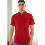 T9583 DEWBERRY MENS T-SHIRT-BURGUNDY