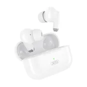 XO X40 Bluetooth slušalice, STEREO v5.3, s aktivnim poništavanjem buke + futrola za punjenje, BIJELE