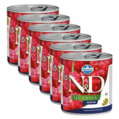 Konzerva Farmina N&D dog Quinoa Digestion 6x285 g, 5+1 GRATIS