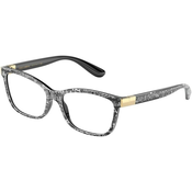 DOLCE & GABBANA Okvir za naocare 0DG5077 3313 54, Ženski, Crno - beli