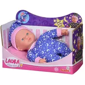Lutka-beba Simba Toys - Laura, u odjeci koja svijetli u mraku