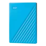 WD My Passport prenosni 6 TB razširjeni 2,5-palčni USB3.0 modri