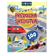 Grahovac Poučna slikanica z nalepkami, Prevozna sredstva