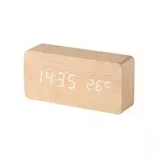 AlarmClock, elegantna in praktična budilka - Les