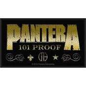 Pantera Whiskey Label (Retail Pack) Našitek 100 x 50 mm