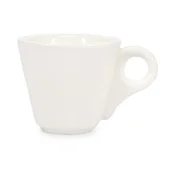 Bela porcelanasta skodelica za espresso 80 ml Barista – BonBistro