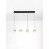 ALAZ LED LUSTER 4X CRNA/ZLATNA 26W 3000K IP20 TRIAC DIMABILNA NL9124120