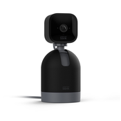 Blink Mini Pan-Tilt Kamera - Bewegliche Plug-in-Sicherheitskamera schwarz