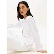 TOMMY HILFIGER Prehodna jakna  bela