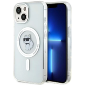 Karl Lagerfeld KLHMP15SHFCCNOT iPhone 15 6.1 transparent hardcase IML Choupette MagSafe (KLHMP15SHFCCNOT)