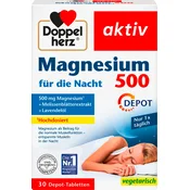 Doppelherz aktiv magnezij 500 za noc Depot - 30 tabl.