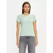 Guess Jeans Majica W4YI02 J1314 Zelena Regular Fit
