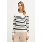 TOMMY HILFIGER Pulover  marine / bela