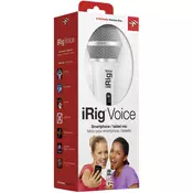 IK Multimedia mikrofon IK Multimedia iRig Voice, bele barve