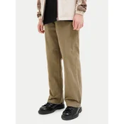 Jack & Jones Junior Hlače iz tkanine Alex 12253790 Rjava Loose Fit