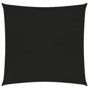 Jedro za zaštitu od sunca 160 g/m2 crno 3 x 3 m HDPE