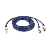 shumee Kabelski priključek 3,5 stereo vtič - 2x RCA činč vtič vitalco kabelski priključek 3,5 stereo vtič - 2x RCA činč vtič vitalco 25,0 m (JKD10-3)