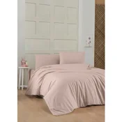 Set posteljine Dusty Rose Ranforce za kraljevski krevet