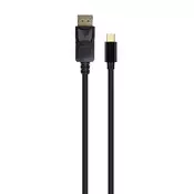 Cablexpert Mini DisplayPort/Display port kabl 1,8 m Crni