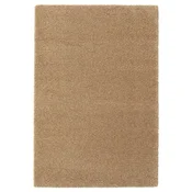 BREVBÄRARE Preproga, visok flor, globoko bež, 160x230 cm
