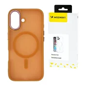 slomart Ovitek Wozinsky Fashion Case z MagSafe za Samsung Galaxy S24 FE - oranžen