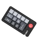 INF Žična mehanska igralna tipkovnica XSX-K810 z RGB osvetlitvijo in makro tipkami Black, (5000071891)