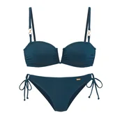 BUFFALO Bikini cijansko modra