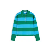 TOMMY HILFIGER Pulover azur/zelena