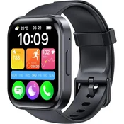 Oukitel BT103 Smart Watch 300mAh/Heart rate/SpO2/Crni