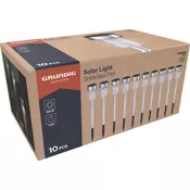 Grundig - komplet od 10 LED solarnih svetiljki LED/1,2V 40 mAh IP44
