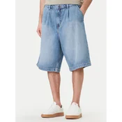 Guess Jeans Jeans kratke hlače M6GD39 D5M5V Modra Relaxed Fit